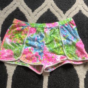 Girls Lilly Pulitzer Cotton Pull-On Shorts